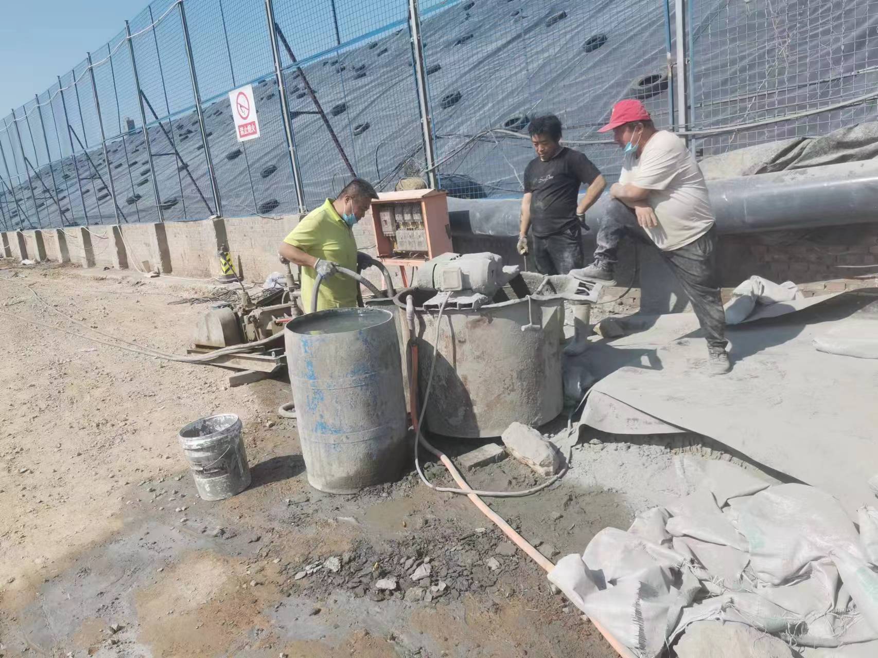 河曲袖阀管注浆